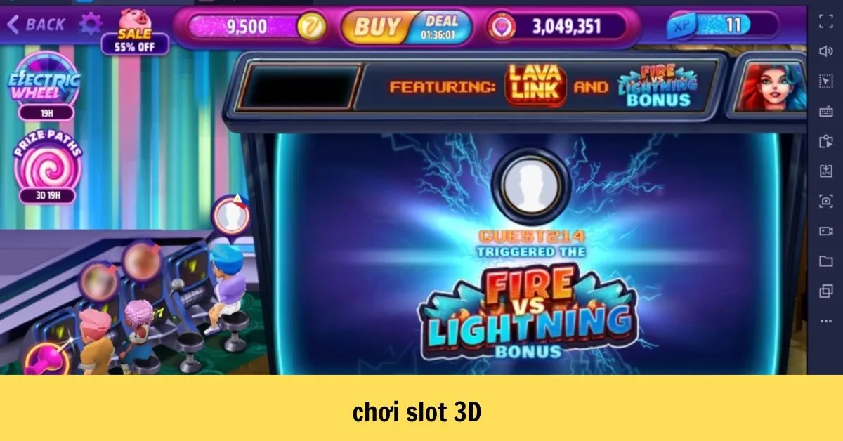 chơi slot 3D