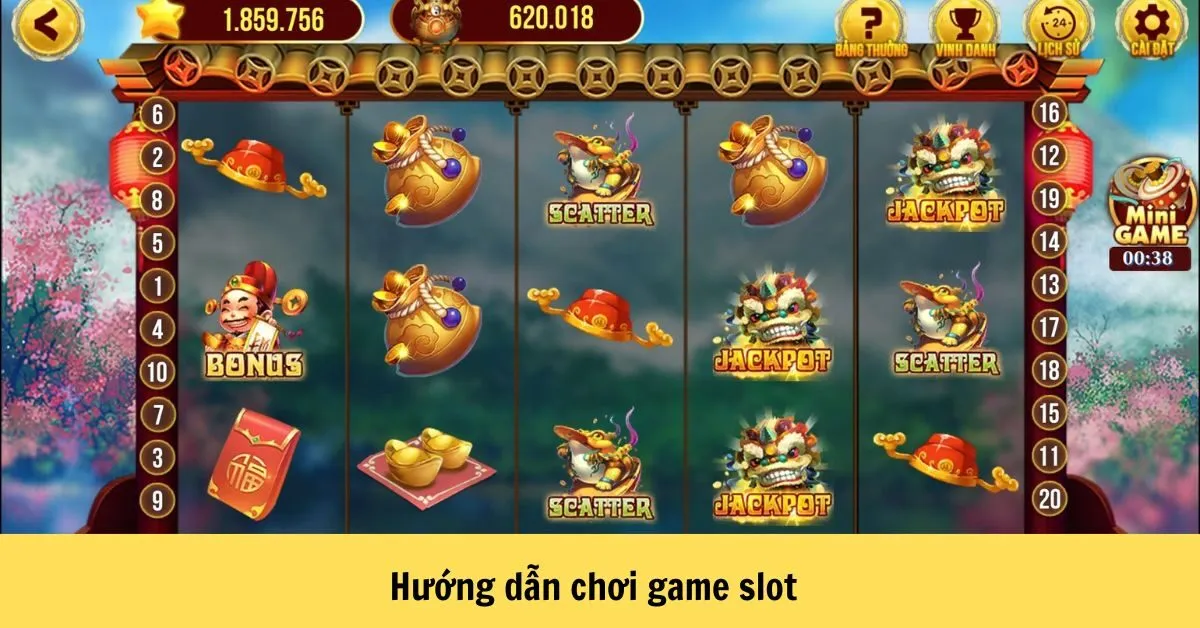 Hướng dẫn chơi game slot